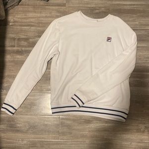 White Medium FILA Sweatshirt